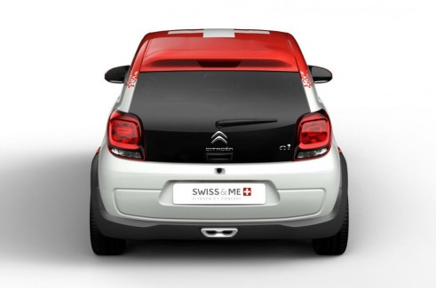 2014 Citroen C1 Swiss & Me Concept - Rear - carwitter