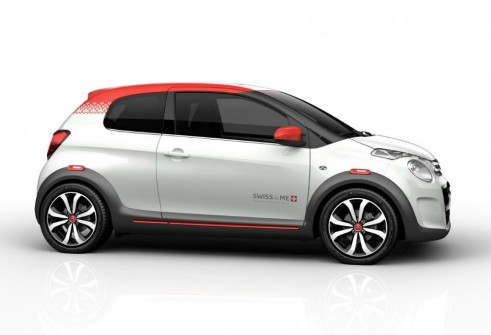 2014 Citroen C1 Swiss & Me Concept - Side - carwitter