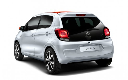 2014 Citroen C1 rear - carwitter