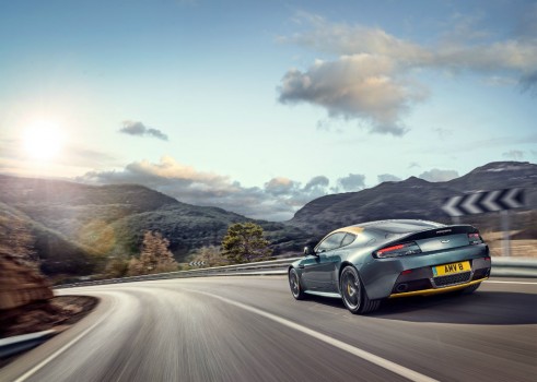 Aston Martin Vantage V8 N430 rear - carwitter