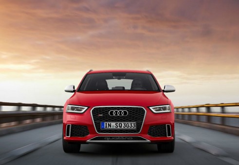 Audi RSQ3 Red Front - carwitter