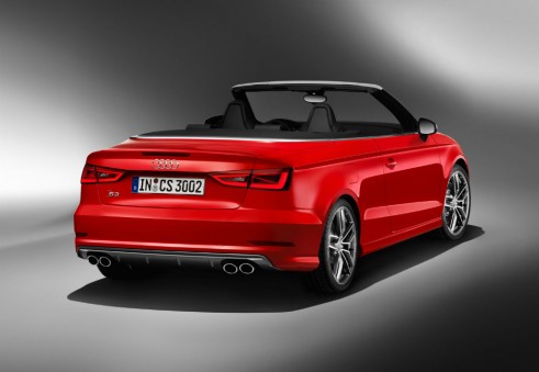 Audi S3 cabrio rear - carwitter