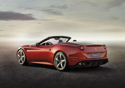 Ferrari California T - Rear Angle - carwitter