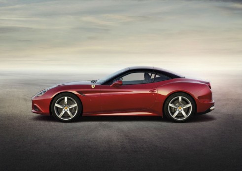 Ferrari California T - Side Roof Up - carwitter