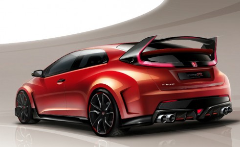 Honda Civic Type R concept - carwitter