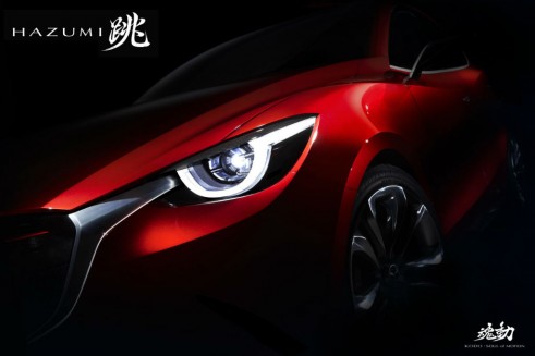 Mazda 2 Hazumi Concept - Geneva 2014 - carwitter