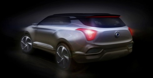 SSangYong XLV Concept Rear - carwitter