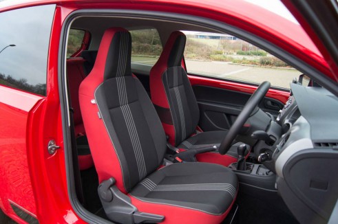 Skoda Citigo Sport Review - Front Seats - Carwitter