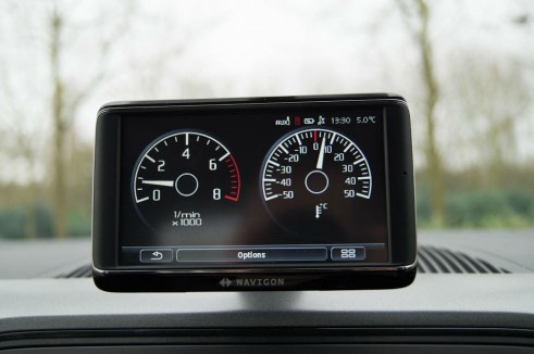 Skoda Citigo Sport Review - Navigon Sat Nav Screen - Carwitter