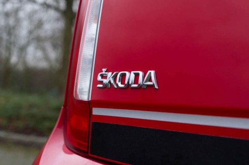 Skoda Citigo Sport Review - Rear Skoda Badge - Carwitter