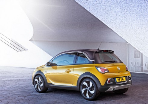Vauxhall Adam ROCKS - Rear Angle - carwitter