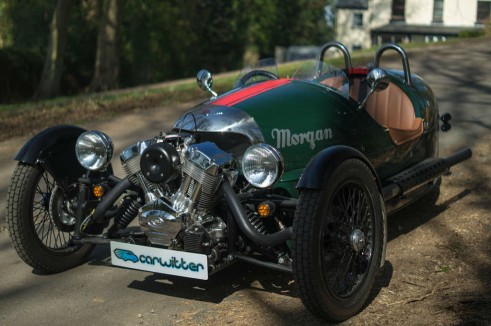 2014 Morgan 3 Wheeler Review - Front Angle Close - carwitter