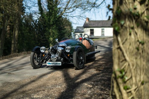 2014 Morgan 3 Wheeler Review - Front Angle Scene - carwitter