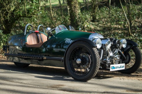 2014 Morgan 3 Wheeler Review - Front Angle - carwitter