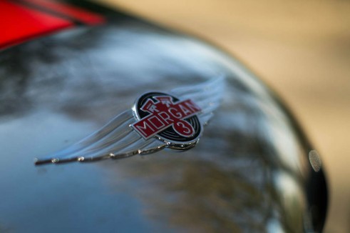 2014 Morgan 3 Wheeler Review - Front Badge - carwitter