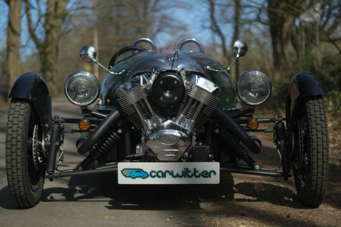 2014 Morgan 3 Wheeler Review - Front - carwitter