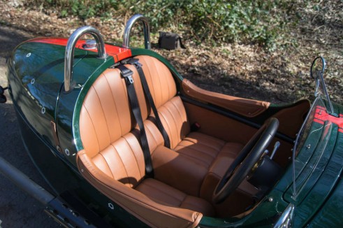 2014 Morgan 3 Wheeler Review - Seats - carwitter