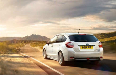 2014 Subaru Impreza rear - carwitter