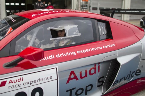 Felix Baumgartner Audi R8 LMS GT3 Nurburgring 24 Hours 2014 - In Car -  carwitter
