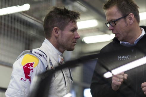 Felix Baumgartner Audi R8 LMS GT3 Nurburgring 24 Hours 2014 - Pits - carwitter