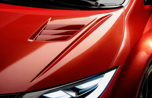 Honda Civic Type R Concept - Bonnet Vent Louvre - carwitter