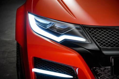 Honda Civic Type R Concept - Headlight DRL - carwitter