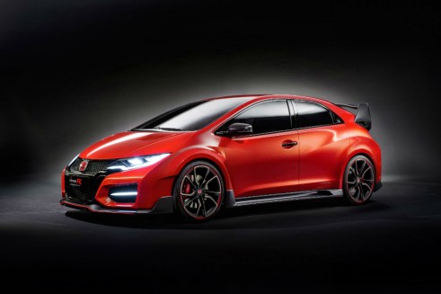 Honda Civic Type R Concept - Side Angle - carwitter