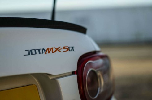 Jota Mazda MX5 GT Review - Rear Badge - carwitter