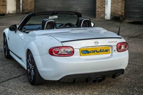 Jota Mazda MX5 GT Review - Rear Roof Down - carwitter