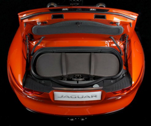 Moynat Jaguar FType Luggage In Boot - carwitter