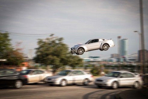 Need For Speed Movie Mustang Jump - carwitter