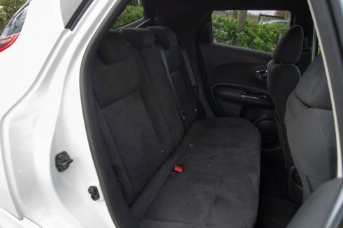 Nissan Juke Nismo Review - Rear Seats - carwitter