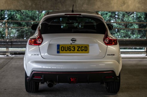 Nissan Juke Nismo Review - Rear - carwitter