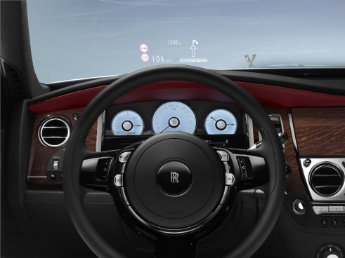 Rolls Royce Ghost Series II dash - carwitter