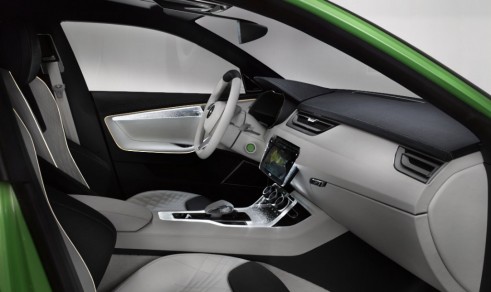 Skoda VisionC interior - carwitter