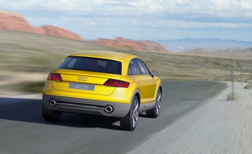 Audi TT Offroad concept rear - carwitter