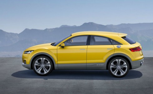 Audi TT Offroad concept side - carwitter