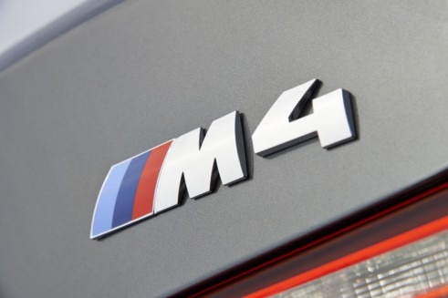 BMW M4 convertible badge - carwitter