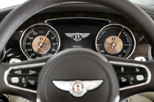 Bentley Hybrid Concept Copper Dials - carwitter