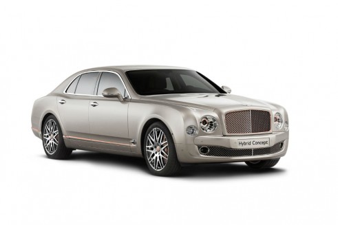 Bentley Hybrid Concept Front - carwitter