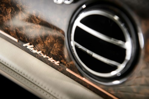 Bentley Hybrid Concept Interior Badge - carwitter