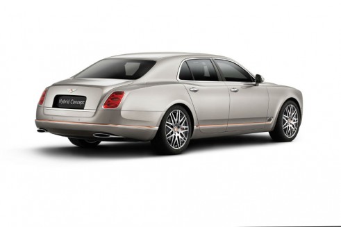 Bentley Hybrid Concept Rear - carwitter