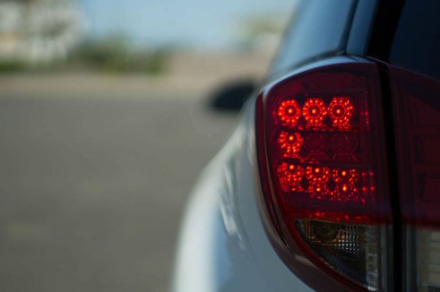 Honda Civic Tourer Review - Close Up Rear LED - carwitter