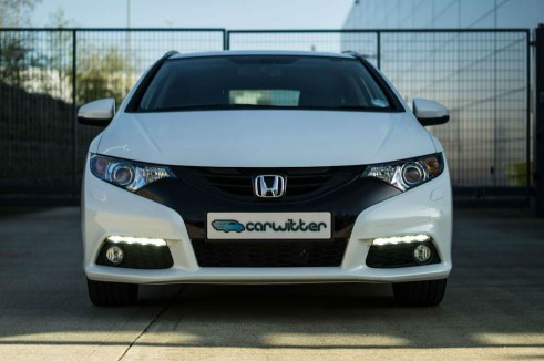 Honda Civic Tourer Review - Front - carwitter