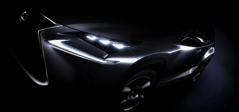 Lexus NX crossover teaser - carwitter