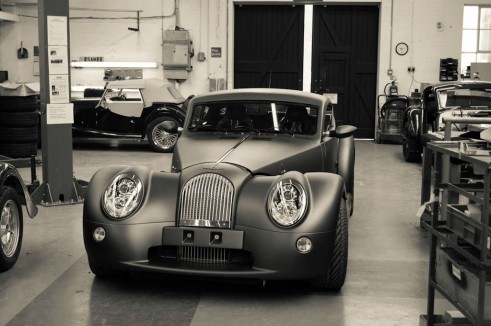 Morgan Factory Visit Tour - Aero 8 Front - carwitter