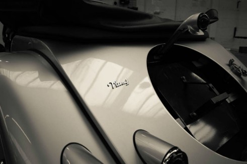 Morgan Factory Visit Tour - Plus 4 Badge - carwitter