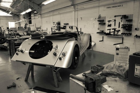 Morgan Factory Visit Tour - Plus 4 Final Trim - carwitter