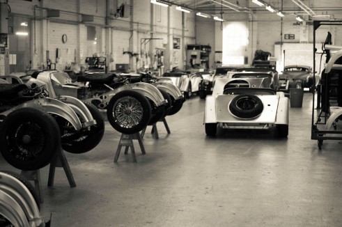 Morgan Factory Visit Tour - Production Line - carwitter