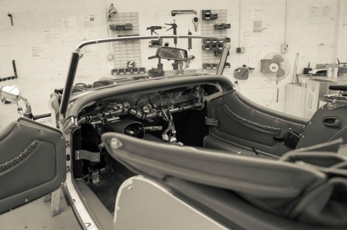 Morgan Factory Visit Tour - Trim Shop - carwitter